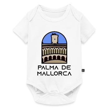 Palma de Mallorca - Bellver Castle - Baby Premium short-sleeve bodysuit - white - Front