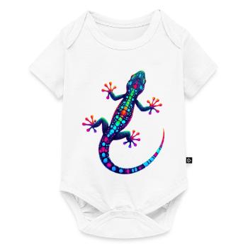Gecko - Baby Premium short-sleeve bodysuit - white - Front
