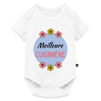 MAMIE - Body à manches courtes Premium Bébé - blanc - Devant