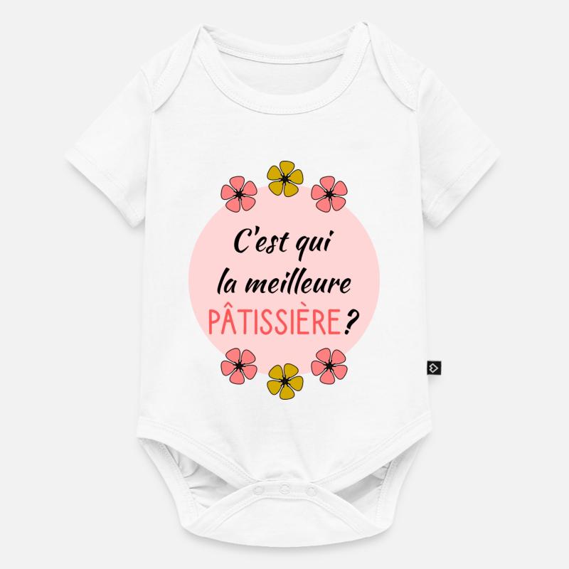 PATISSIERE - Body à manches courtes Premium Bébé - blanc