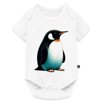 Penguin - Baby Premium short-sleeve bodysuit - white - Front