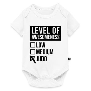 Judo - Baby Premium short-sleeve bodysuit - white - Front