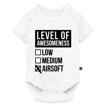 Airsoft Airsoft Airsoft - Body à manches courtes Premium Bébé - blanc - Devant