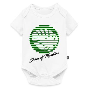 Monstera - Baby Premium short-sleeve bodysuit - white - Front