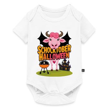 Vache chauve-souris - Body à manches courtes Premium Bébé - blanc - Devant