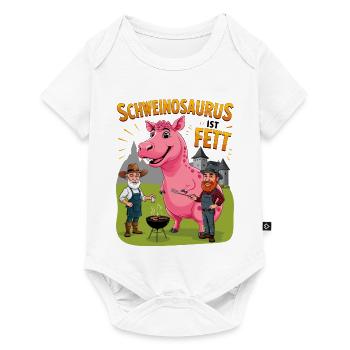 Schweinosaurus - Baby Premium short-sleeve bodysuit - white - Front