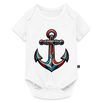 An Anchor - Baby Premium short-sleeve bodysuit - white - Front