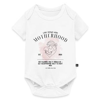 Motherhood EST 2026 – You're Doing Good Mom - Baby Premium short-sleeve bodysuit - white - Front