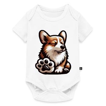 Corgi Corgis Welsh Corgi Corgi Owners Corgis - Baby Premium short-sleeve bodysuit - white - Front