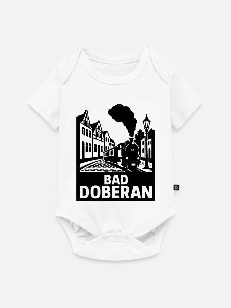 Bad Doberan - Baby Premium Kurzarmbody - Weiß