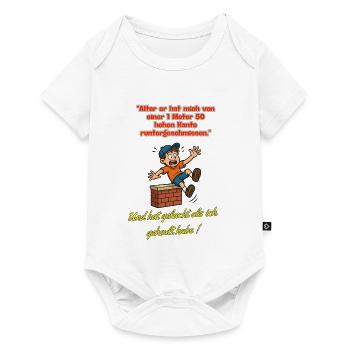 Edge Jump Laugh Flash - Baby Premium short-sleeve bodysuit - white - Front