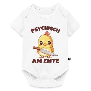 I'm at the end Psychically at the duck - Baby Premium short-sleeve bodysuit - white - Front