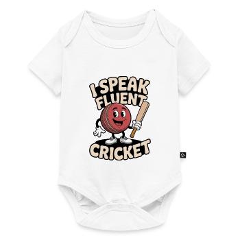 Funny Cricket Saying Vintage Cricket Game - Baby Premium short-sleeve bodysuit - white - Front