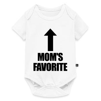 Favorite Child Mom's Darling I'm Mom's Favorite - Baby Premium short-sleeve bodysuit - white - Front