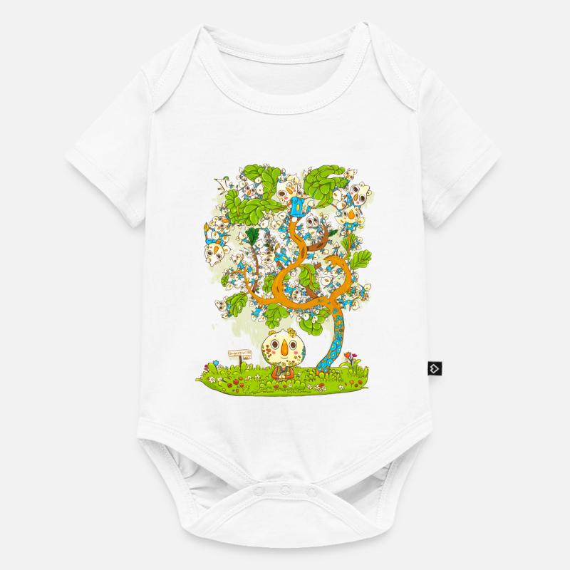 Arbre à oignon - Body à manches courtes Premium Bébé - blanc