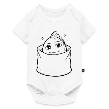Fish Animal Bag - Baby Premium short-sleeve bodysuit - white - Front