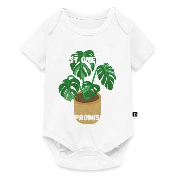 Just one more Plant - i promise - Baby Premium short-sleeve bodysuit - white - Front