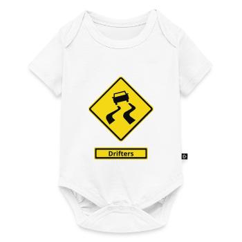 Drifters-Schild - Baby Premium Kurzarmbody - Weiß - Vorne