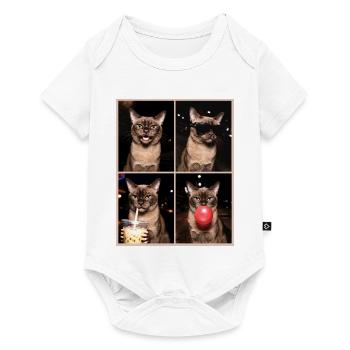 Cats Burma Cat - Baby Premium short-sleeve bodysuit - white - Front