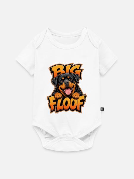 Rottweiler - Baby Premium Kurzarmbody - Weiß