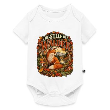 Die Stille der Wälder - Baby Premium Kurzarmbody - Weiß - Vorne