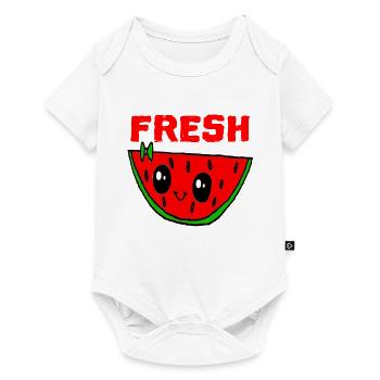 Pastèque MELONE Love - Body à manches courtes Premium Bébé - blanc - Devant