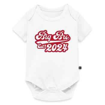 Big Bro Est 2024 - Baby Premium short-sleeve bodysuit - white - Front