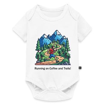 Trailrunner's Fuel - Baby Premium short-sleeve bodysuit - white - Front