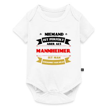 Parfait Mannheim - Mannheim Allemagne Pfalz - Body à manches courtes Premium Bébé - blanc - Devant