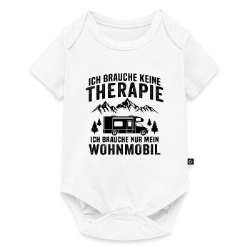 Ich brauche nur mein wohnmobil - Baby Premium Kurzarmbody - Weiß - Vorne