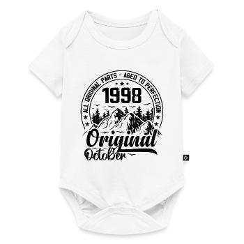 1998 October Original: 26 Years Anniversary Gift - Baby Premium short-sleeve bodysuit - white - Front