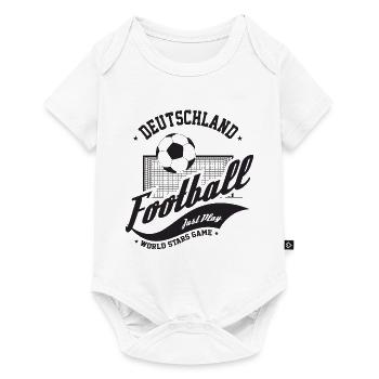Football DEUTCHLAND Supporters - Fans de foot - Body à manches courtes Premium Bébé - blanc - Devant