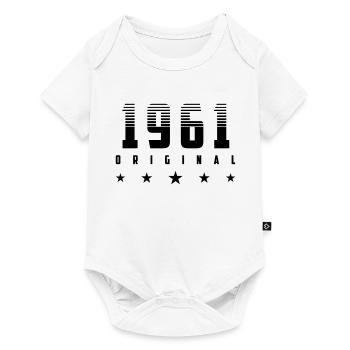 | changeable de couleur Original 1961 Année de naissance - Body à manches courtes Premium Bébé - blanc - Devant