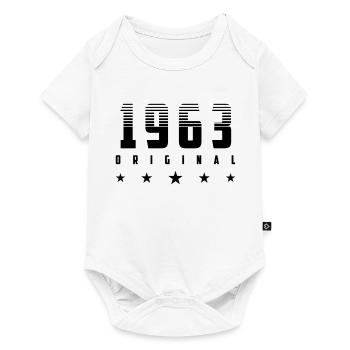 | changeable de couleur Original 1963 Année de naissance - Body à manches courtes Premium Bébé - blanc - Devant