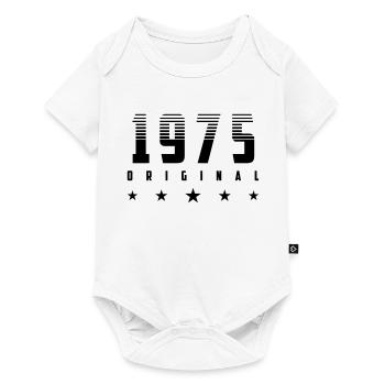| changeable de couleur Original 1975 Année de naissance - Body à manches courtes Premium Bébé - blanc - Devant