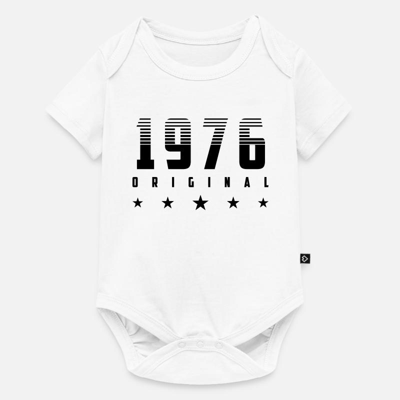 | changeable de couleur Original 1976 Année de naissance - Body à manches courtes Premium Bébé - blanc
