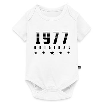 | changeable de couleur Original 1977 Année de naissance - Body à manches courtes Premium Bébé - blanc - Devant