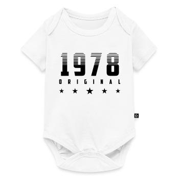 | changeable de couleur Original 1978 Année de naissance - Body à manches courtes Premium Bébé - blanc - Devant