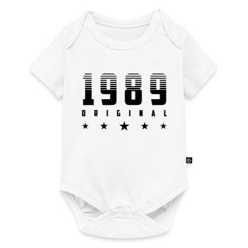 Original 1989 Année de naissance | | changeable de couleur - Body à manches courtes Premium Bébé - blanc - Devant