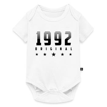 Original 1992 Year of birth | Color changeable | - Baby Premium short-sleeve bodysuit - white - Front