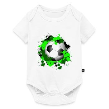 Blobs de football - Body à manches courtes Premium Bébé - blanc - Devant
