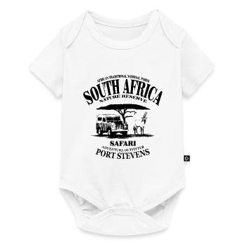 South Africa - Antelope - Baby Premium short-sleeve bodysuit - white - Front