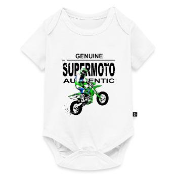 Supermotard - Body à manches courtes Premium Bébé - blanc - Devant