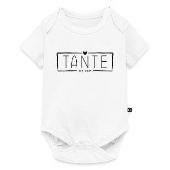 Tante Est. 2024 - Baby Premium Kurzarmbody - Weiß - Vorne