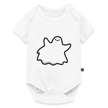 Geist - Baby Premium Kurzarmbody - Weiß - Vorne