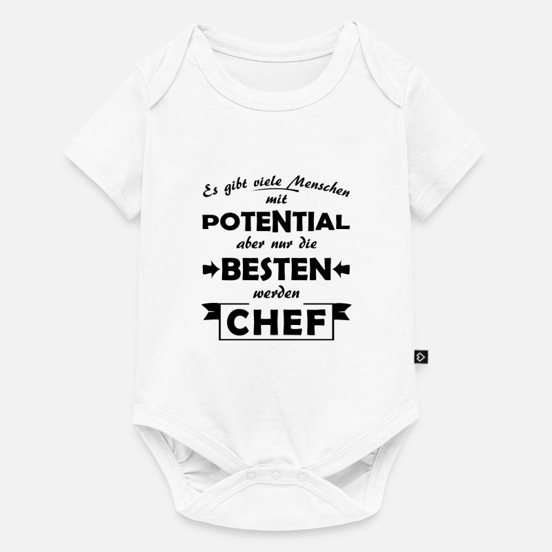 Chef - Baby Premium Kurzarmbody - Weiß
