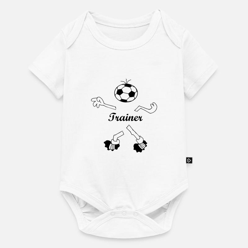 Trainer - Baby Premium Kurzarmbody - Weiß