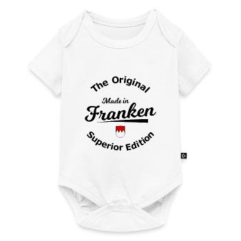 Né en Franconie - Body à manches courtes Premium Bébé - blanc - Devant