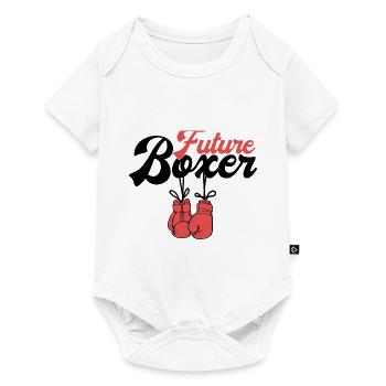 Young Talent Future Boxer Boxing Baby Child for Boy - Baby Premium short-sleeve bodysuit - white - Front