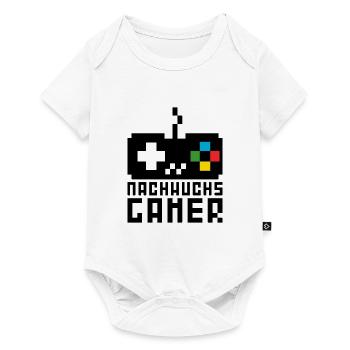 Nachwuchs Gamer Gaming für Baby Jungen Kinder - Baby Premium Kurzarmbody - Weiß - Vorne